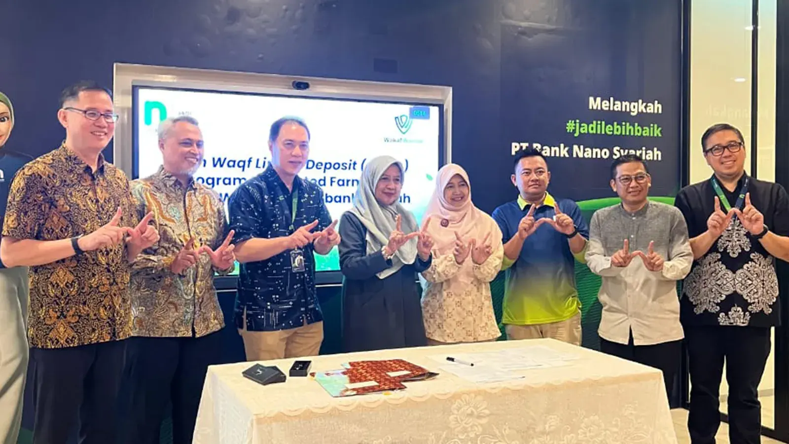 Wakaf Warrior dan Nanobank Syariah Luncurkan CWLD Seri 001 untuk Program Integrated Farm Tahap #1