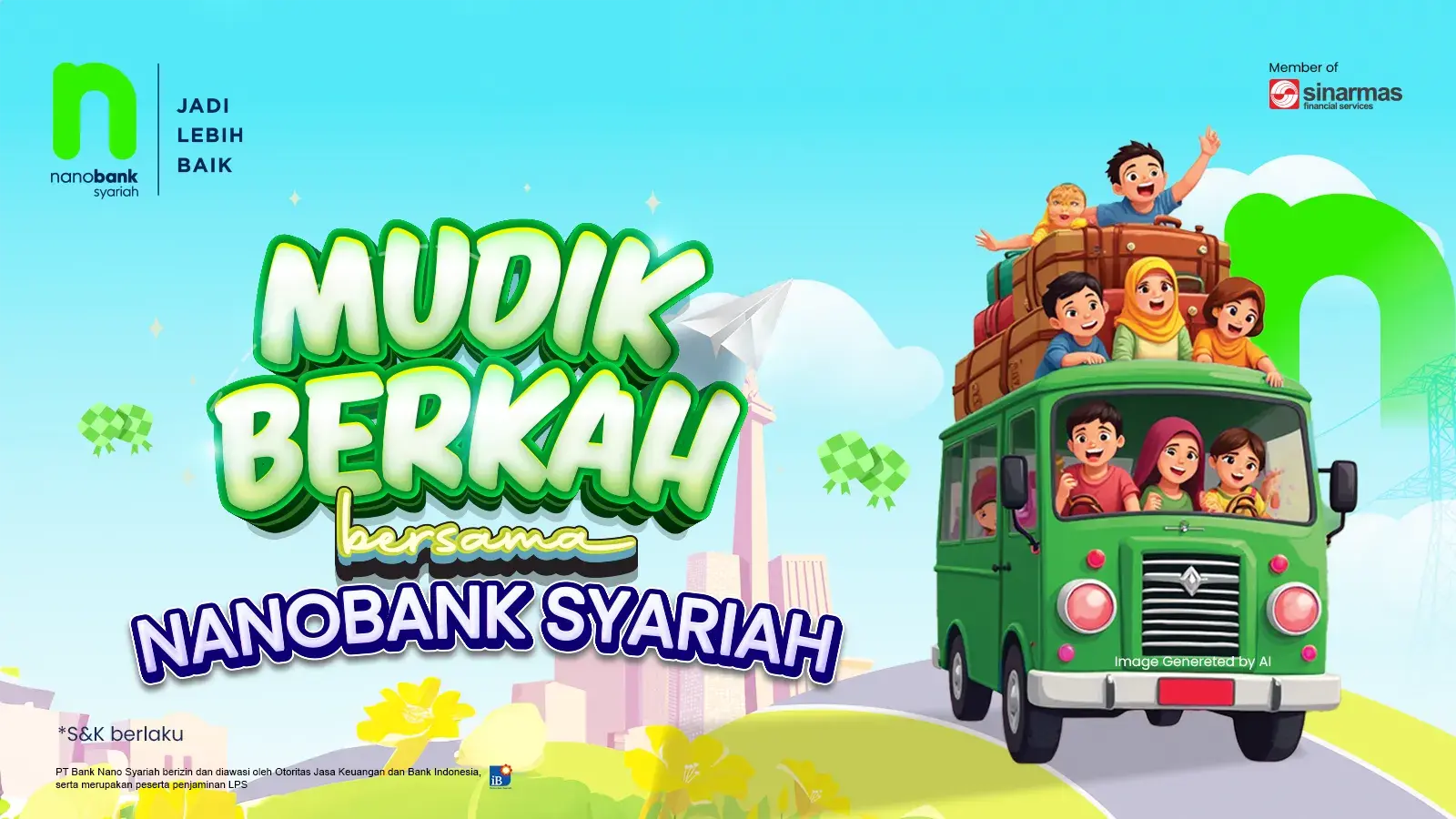 Mudik Berkah Nanobank Syariah 2026