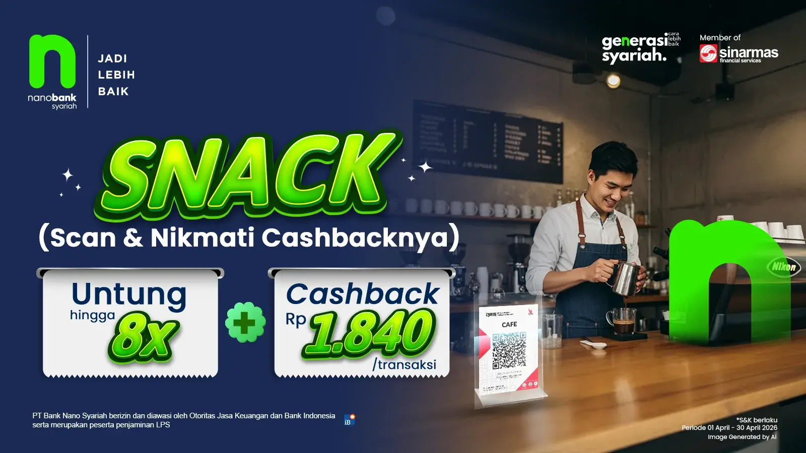 Jajan Makin Seru, Cashback Ngalir Terus!