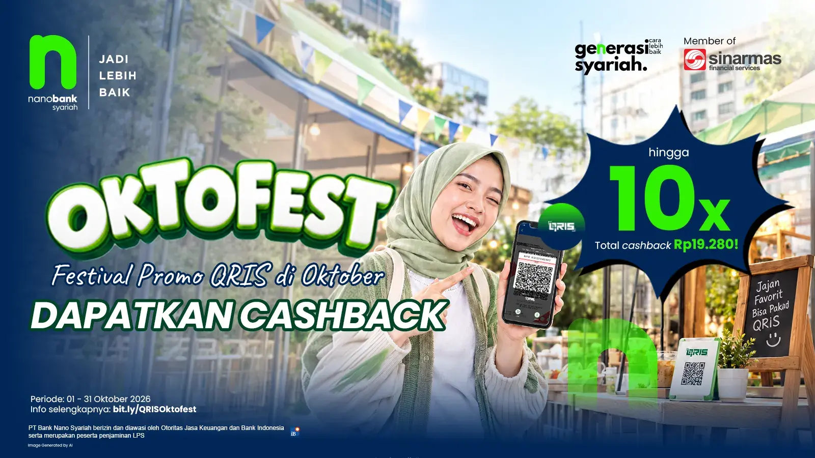 Oktofest, Rayakan Oktober Nikmati Cashback-nya!
