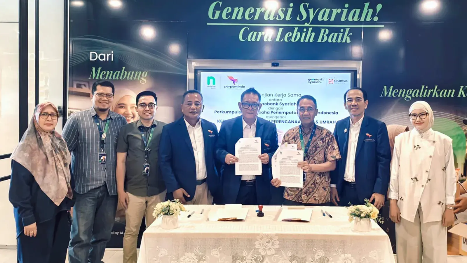 Nanobank Syariah Gandeng Perpemindo untuk Perencanaan Haji & Umrah