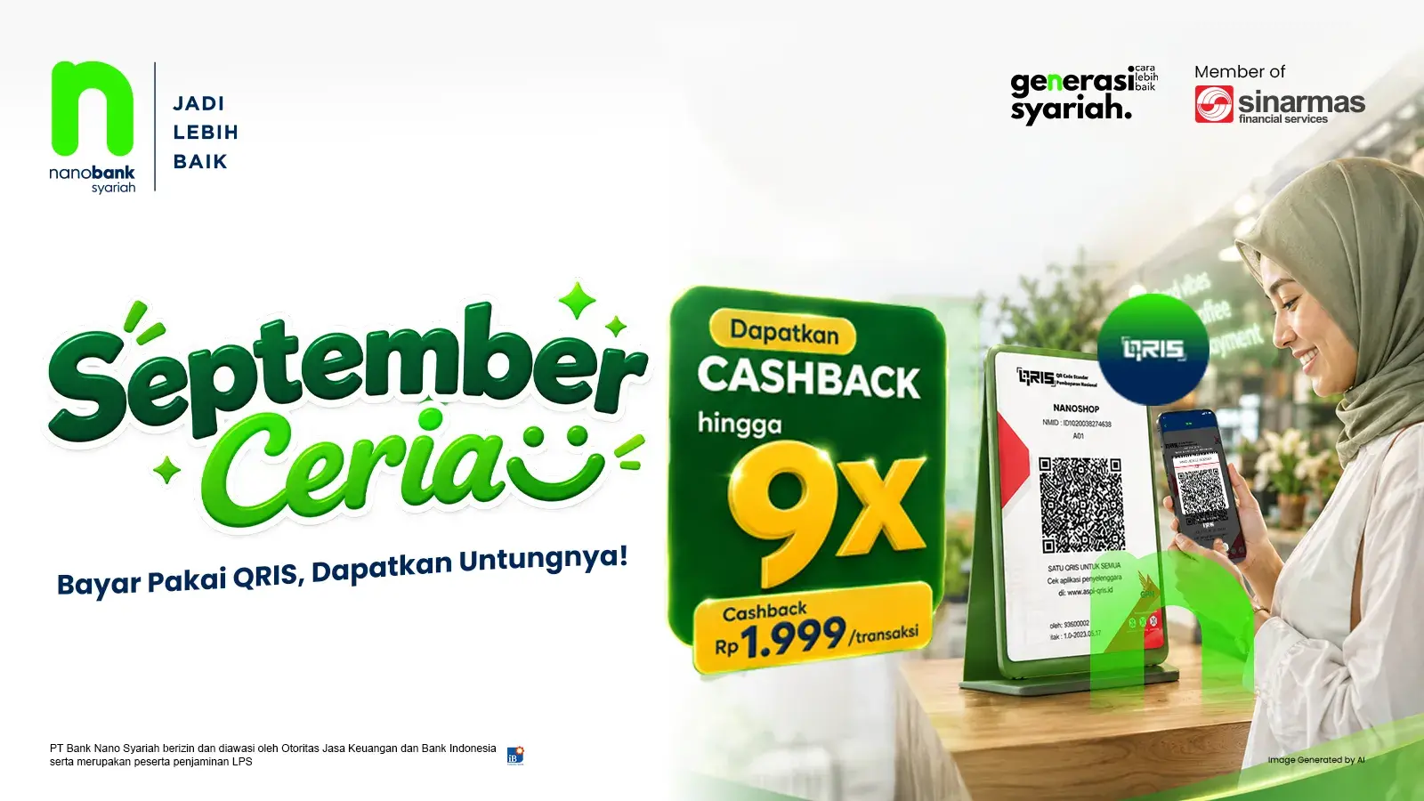 September Ceria, Cashback-nya Bikin Happy