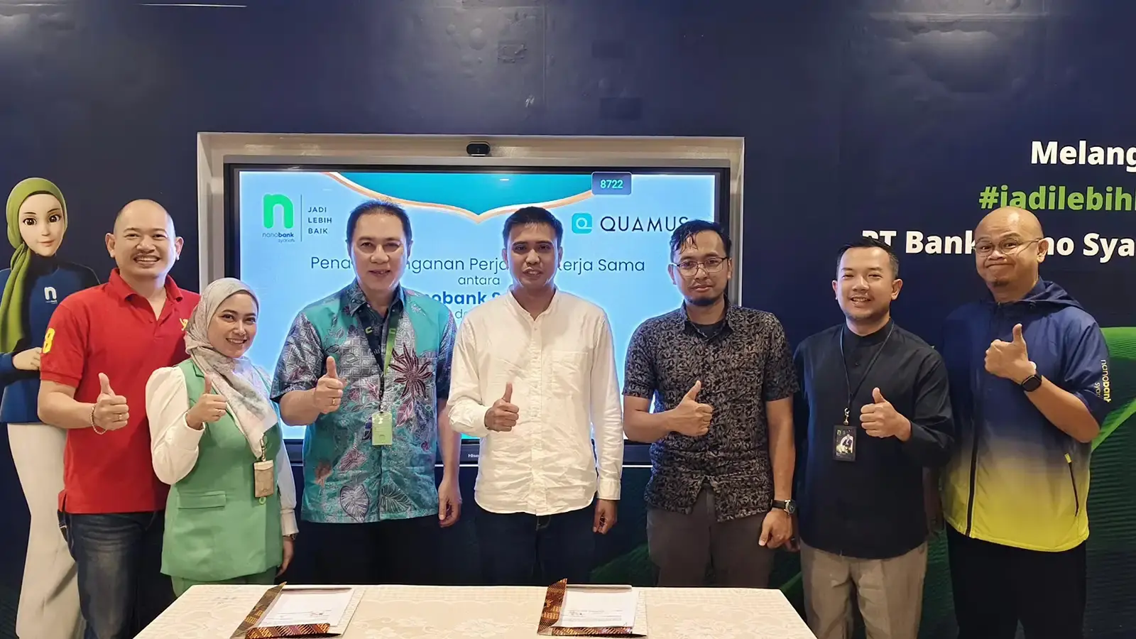 Nanobank Syariah dan Quamus Global Academy jalin kerjasama dukung digitalisasi Pendidikan