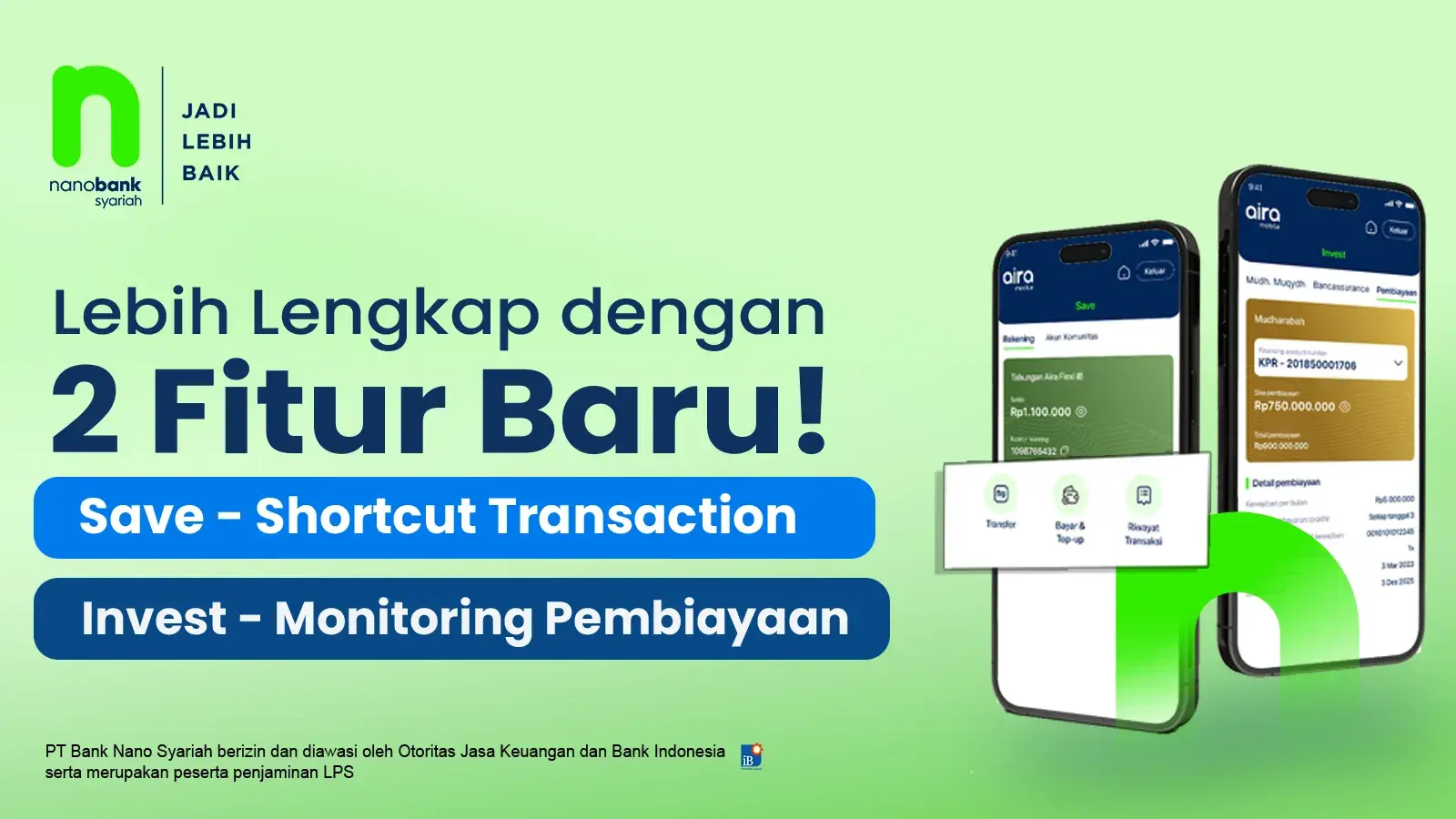 Kini, Aira Mobile lebih lengkap dengan 2 Fitur Baru.