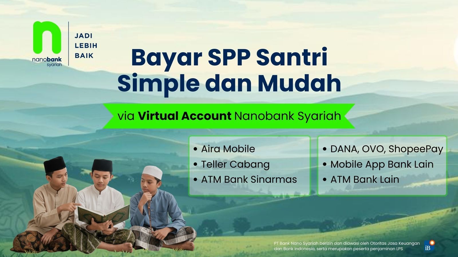 Bayar Lebih Mudah via Virtual Account Nanobank Syariah