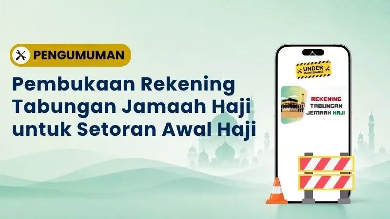Pengumuman Layanan RTJH Aira iB