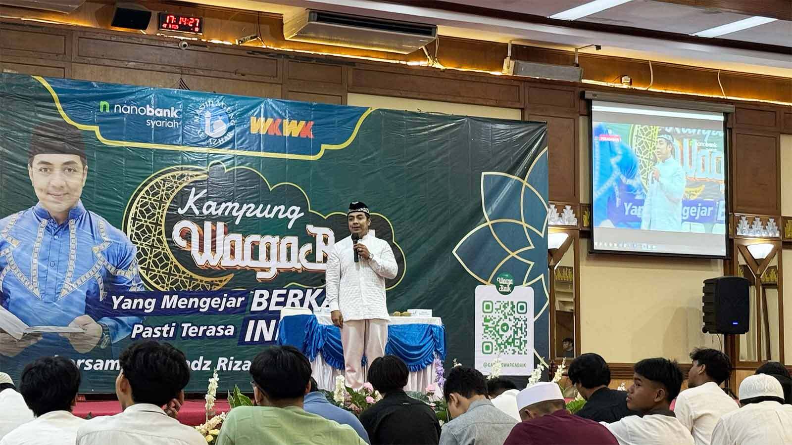 Nanobank Syariah Gelar Buka Bersama dan Tausiyah di Masjid Agung Al Azhar